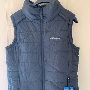 Women vest. Columbia thermal reflective omni-heat NEW vest. Black color, size XL
